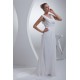 Sheath/Column Sweep Train Chiffon Wedding Dresses 2030005 Sheath/Column Sweep Train Chiffon Wedding Dresses 2030005