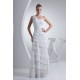 Sheath/Column Floor-Length One-Shoulder Wedding Dresses 2030006 Sheath/Column Floor-Length One-Shoulder Wedding Dresses 2030006
