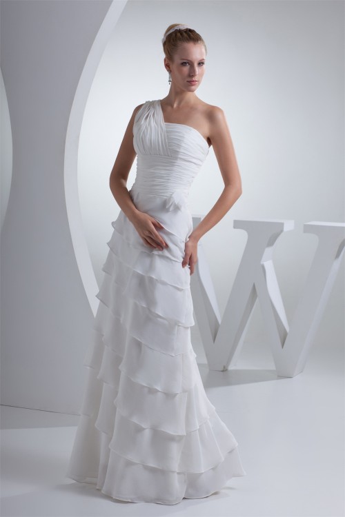 V-Neck 3/4 Sleeve Bow A-Line Lace Floor-Length Evening Dress