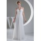 Sheath/Column Beaded Applique Chiffon One-Shoulder Sweep Train Wedding Dresses 2030016 Sheath/Column Beaded Applique Chiffon One-Shoulder Sweep Train Wedding Dresses 2030016