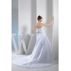 A-Line Strapless Chapel Train Beaded Taffeta Netting Wedding Dresses 2030044 A-Line Strapless Chapel Train Beaded Taffeta Netting Wedding Dresses 2030044