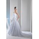 A-Line Strapless Chapel Train Beaded Taffeta Netting Wedding Dresses 2030044 A-Line Strapless Chapel Train Beaded Taffeta Netting Wedding Dresses 2030044