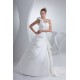 A-Line One-Shoulder Chapel Train Handmade Flowers Wedding Dresses 2030045 A-Line One-Shoulder Chapel Train Handmade Flowers Wedding Dresses 2030045