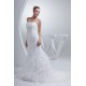 Beautiful Sleeveless Mermaid/Trumpet Beaded Lace Wedding Dresses 2030070