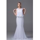 Beautiful Scoop Sleeveless Chiffon Mermaid/Trumpet Beaded Wedding Dresses 2030071 Beautiful Scoop Sleeveless Chiffon Mermaid/Trumpet Beaded Wedding Dresses 2030071