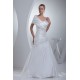 A-Line Portrait Beautiful Short Sleeve Satin Wedding Dresses 2030072 A-Line Portrait Beautiful Short Sleeve Satin Wedding Dresses 2030072