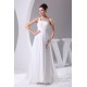 Beautiful A-Line Sleeveless Chiffon One-Shoulder Beaded Wedding Dresses 2030074 Beautiful A-Line Sleeveless Chiffon One-Shoulder Beaded Wedding Dresses 2030074