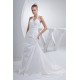 A-Line Halter Court Train Wedding Dresses 2030078
