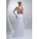 Brush Sweep Train Beading Chiffon Silk like Satin One-Shoulder Wedding Dresses 2030087 Brush Sweep Train Beading Chiffon Silk like Satin One-Shoulder Wedding Dresses 2030087