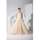 A-Line Brush Sweep Train Sweetheart Satin Organza Wedding Dresses 2030089 A-Line Brush Sweep Train Sweetheart Satin Organza Wedding Dresses 2030089