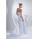 A-Line Silk like Satin Sweetheart Wedding Dresses 2030090