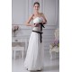 Chiffon Satin Lace Strapless Sheath/Column Wedding Dresses 2030095 Chiffon Satin Lace Strapless Sheath/Column Wedding Dresses 2030095