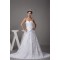 A-Line Sweetheart Chiffon Satin Lace Beaded Most Beautiful Wedding Dresses 2030096