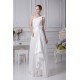 A-Line One-Shoulder Beaded Chiffon Satin Silk like Satin Wedding Dresses 2030098 A-Line One-Shoulder Beaded Chiffon Satin Silk like Satin Wedding Dresses 2030098