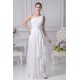 A-Line One-Shoulder Beaded Chiffon Satin Silk like Satin Wedding Dresses 2030098 A-Line One-Shoulder Beaded Chiffon Satin Silk like Satin Wedding Dresses 2030098