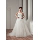 Strapless Sleeveless Satin Fine Netting Wedding Dresses 2031007 Strapless Sleeveless Satin Fine Netting Wedding Dresses 2031007