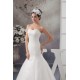 Sweetheart A-Line Sleeveless Satin Fine Netting Beaded Wedding Dresses 2031016 Sweetheart A-Line Sleeveless Satin Fine Netting Beaded Wedding Dresses 2031016
