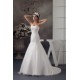 Sweetheart A-Line Sleeveless Satin Fine Netting Beaded Wedding Dresses 2031016 Sweetheart A-Line Sleeveless Satin Fine Netting Beaded Wedding Dresses 2031016