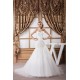 Sweetheart Sleeveless Satin Fine Netting Lace Wedding Dresses 2031017 Sweetheart Sleeveless Satin Fine Netting Lace Wedding Dresses 2031017