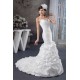 Sweetheart Mermaid/Trumpet Sleeveless Satin Taffeta Beaded Wedding Dresses 2031018 Sweetheart Mermaid/Trumpet Sleeveless Satin Taffeta Beaded Wedding Dresses 2031018