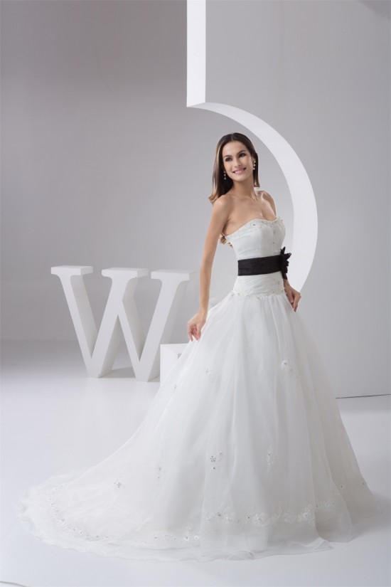 Ball Gown Strapless Court Train Lace Wedding Dresses 2031027 Ball Gown Strapless Court Train Lace Wedding Dresses 2031027