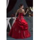 Sweetheart Sleeveless Floor-Length Ball Gown Red Wedding Dresses 2031028 Sweetheart Sleeveless Floor-Length Ball Gown Red Wedding Dresses 2031028