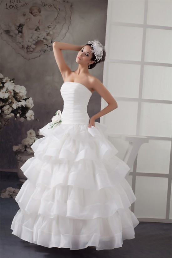 Ball Gown Sleeveless Strapless Wedding Dresses 2031034 Ball Gown Sleeveless Strapless Wedding Dresses 2031034