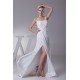 Sheath/Column Beaded Applique One-Shoulder Chiffon Wedding Dresses 2030104 Sheath/Column Beaded Applique One-Shoulder Chiffon Wedding Dresses 2030104