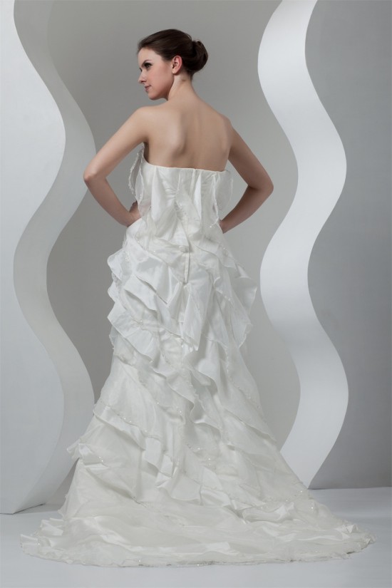 Unique Design Sweetheart Sheath/Column Sleeveless Wedding Dresses 2031041 Unique Design Sweetheart Sheath/Column Sleeveless Wedding Dresses 2031041
