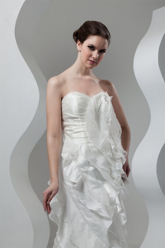 Unique Design Sweetheart Sheath/Column Sleeveless Wedding Dresses 2031041 Unique Design Sweetheart Sheath/Column Sleeveless Wedding Dresses 2031041