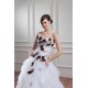 Unique Design Sweetheart Satin Organza Ball Gown Sleeveless Wedding Dresses 2031042 Unique Design Sweetheart Satin Organza Ball Gown Sleeveless Wedding Dresses 2031042