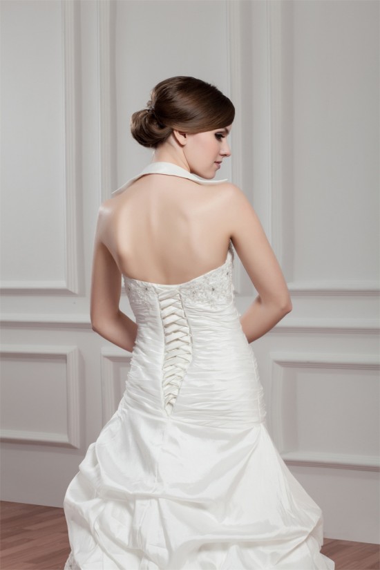 Unique Design Taffeta A-Line Sleeveless Wedding Dresses 2031043 Unique Design Taffeta A-Line Sleeveless Wedding Dresses 2031043