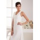 Sheath/Column V-Neck Beading One Sleeve Floor-Length Wedding Dresses 2031046 Sheath/Column V-Neck Beading One Sleeve Floor-Length Wedding Dresses 2031046
