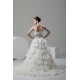A-Line V-Neck Satin Organza Sleeveless Lace Embellished Wedding Dresses 2031048 A-Line V-Neck Satin Organza Sleeveless Lace Embellished Wedding Dresses 2031048