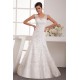 Scoop Satin Organza A-Line Wedding Dresses 2031052 Scoop Satin Organza A-Line Wedding Dresses 2031052