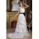 A-Line Strapless Court Train Wedding Dresses 2031054 A-Line Strapless Court Train Wedding Dresses 2031054