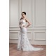 Trumpet/Mermaid Strapless Lace Court Train Beaded Wedding Dresses 2031060 Trumpet/Mermaid Strapless Lace Court Train Beaded Wedding Dresses 2031060