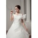 Wonderful Satin Sleeveless A-Line Off-the-Shoulder Wedding Dresses 2031068 Wonderful Satin Sleeveless A-Line Off-the-Shoulder Wedding Dresses 2031068