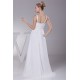 A-Line Chiffon Spaghetti Straps Beaded Wedding Dresses 2030107 A-Line Chiffon Spaghetti Straps Beaded Wedding Dresses 2030107