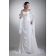 A-Line Chiffon Satin Spaghetti Straps 3/4 Length Sleeve Wedding Dresses 2031078 A-Line Chiffon Satin Spaghetti Straps 3/4 Length Sleeve Wedding Dresses 2031078