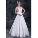 A-Line Satin Lace Organza Halter Sleeveless Embellished Wedding Dresses 2031080 A-Line Satin Lace Organza Halter Sleeveless Embellished Wedding Dresses 2031080