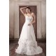 A-Line Satin Sleeveless Sweetheart Embellished Wedding Dresses 2031083 A-Line Satin Sleeveless Sweetheart Embellished Wedding Dresses 2031083