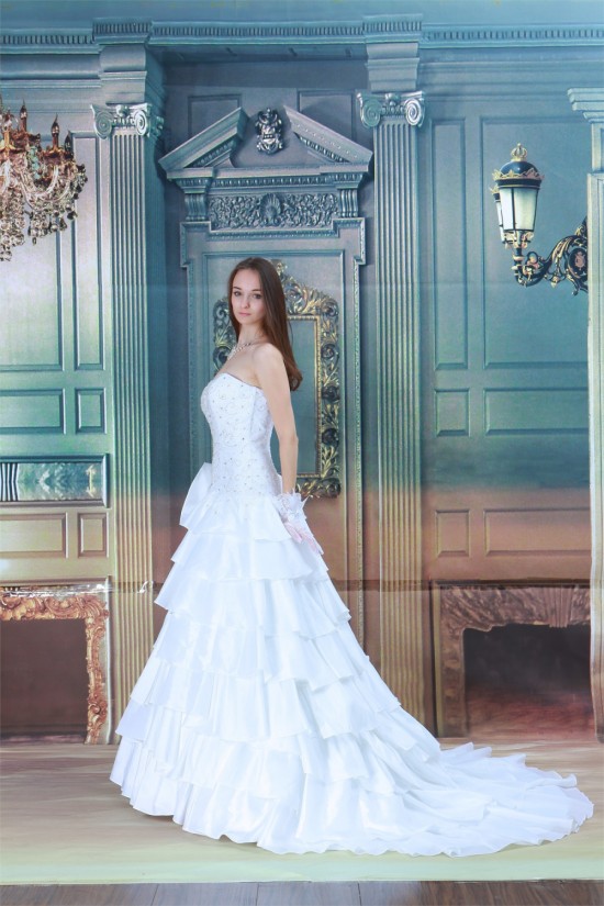 A-Line Sleeveless Soft Sweetheart Satin Taffeta Most Beautiful Wedding Dresses 2031085 A-Line Sleeveless Soft Sweetheart Satin Taffeta Most Beautiful Wedding Dresses 2031085