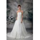A-Line Sleeveless Sweetheart Lace Fine Netting Wedding Dresses 2031086 A-Line Sleeveless Sweetheart Lace Fine Netting Wedding Dresses 2031086