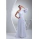 A-Line One Sleeve Chiffon Sweep Train Wedding Dresses 2030109 A-Line One Sleeve Chiffon Sweep Train Wedding Dresses 2030109