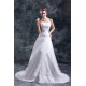 A-Line Strapless Satin Organza Sleeveless New Arrival Wedding Dresses 2031094 A-Line Strapless Satin Organza Sleeveless New Arrival Wedding Dresses 2031094