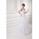 A-Line Sweetheart Satin Organza Sleeveless Wedding Dresses 2031095 A-Line Sweetheart Satin Organza Sleeveless Wedding Dresses 2031095