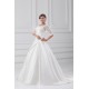 A-Line V-Neck Half Elbow Sleeve Lace Taffeta Embellished Wedding Dresses 2031100 A-Line V-Neck Half Elbow Sleeve Lace Taffeta Embellished Wedding Dresses 2031100