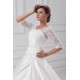 A-Line V-Neck Half Elbow Sleeve Lace Taffeta Embellished Wedding Dresses 2031100 A-Line V-Neck Half Elbow Sleeve Lace Taffeta Embellished Wedding Dresses 2031100