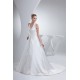 A-Line Halter Court Train Beaded Applique Satin Wedding Dresses 2030112 A-Line Halter Court Train Beaded Applique Satin Wedding Dresses 2030112